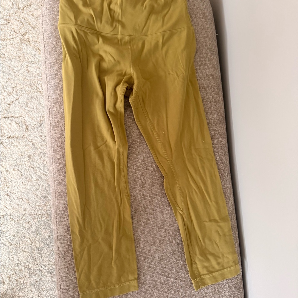 lululemon athletica Olive Green Leggings
